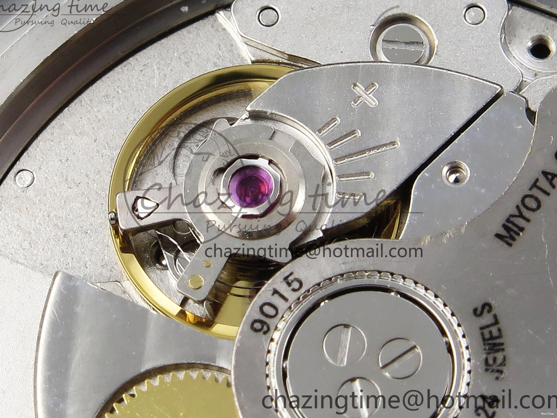 MIROTIME 0101 Pilot Black Ace BLSF 1:1 Best Edition White Lume Dial on Black Nylon Strap MIYOTA OnTrend 7021